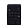 Elprico USB Numeric Keypad, Black Mini Number Pad Numpad with