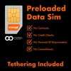Preloaded Orange Travel Sim Card with 10GB of 4G Worldwide
