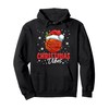 Christmas Outfit Christmas Pyjamas Outfit Basketball Pullover Hoodie, black