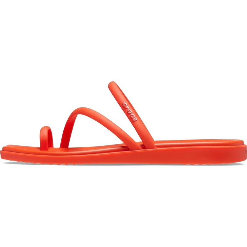 Crocs Miami Toe Loop Sandal Lava 5 M