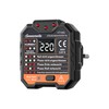 DEWENWILS Socket tester with RCD test and LCD voltage display,