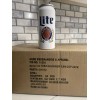 Miller Lite Beer 16 oz Aluminum Can Drinking Cup Glass