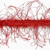 Expo International Pippa Eyelash Fringe Trim, 10 yd, Red