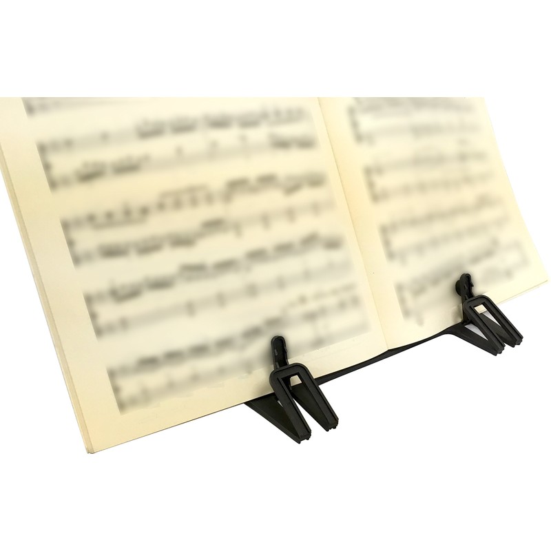 Nakano HMS68BL Handy Music Stand, Simple Reading Stand, Black