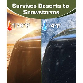 Autoholic 2 Pcs Roof Molding Driver & Passenge Roof Side Trim Molding Fit for 1999-2007 F250 F350 Super Duty Regular Cab & Crew Cab OE Replace Part Black