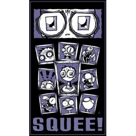 SLG Publishing Squee Poster by Jhonen Vasquez