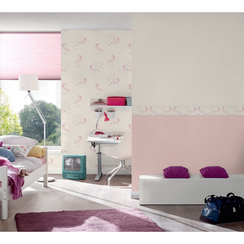 A.S. Création Boys & Girls 6 Borders with Unicorns Unicorn
