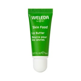 Weleda Skin Food Lip Butter, 0.27 Ounce, Plant Rich Moisturizing Lip Care with Sunflower Seed Oil, Chamomile and Calendula