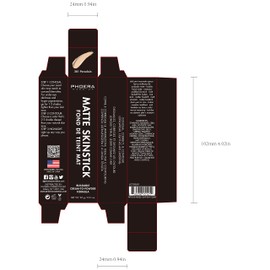 AURA - Makeup Shimmer Skin stick Highlighter Contour Concealer Makeup Stick Buildable Cream to Powder formula (403 TROPHY)