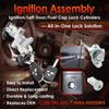 Ignition Switch Lock Cylinder Assembly w/Remote Key (ID46 Chip 433MHZ