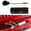 Luggage Locks, Safe Suitcase Lock Wire Rope Customs Password Skull