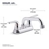 Kohler 30619-CP Jolt Utility Faucet, Polished Chrome