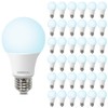 DEGNJU 36 Pack LED Light Bulbs 60 Watt Equivalent, A19