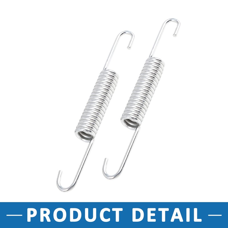 A ABSOPRO 2 pieces return springs for motorcycle stand side