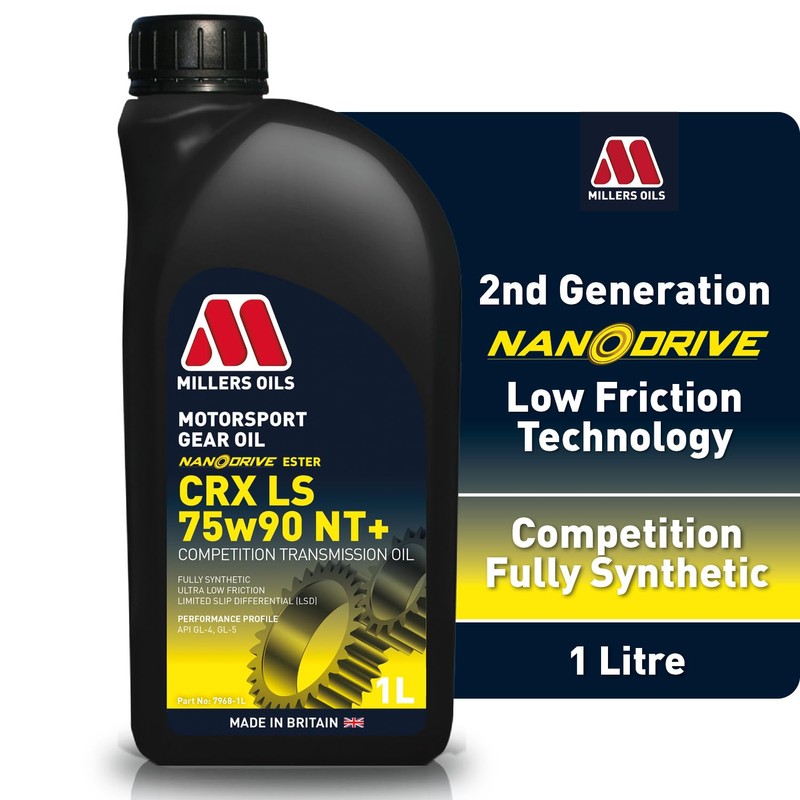 Millers Oils CRX LS 75w90 NT+ - 1 Liter Bottle