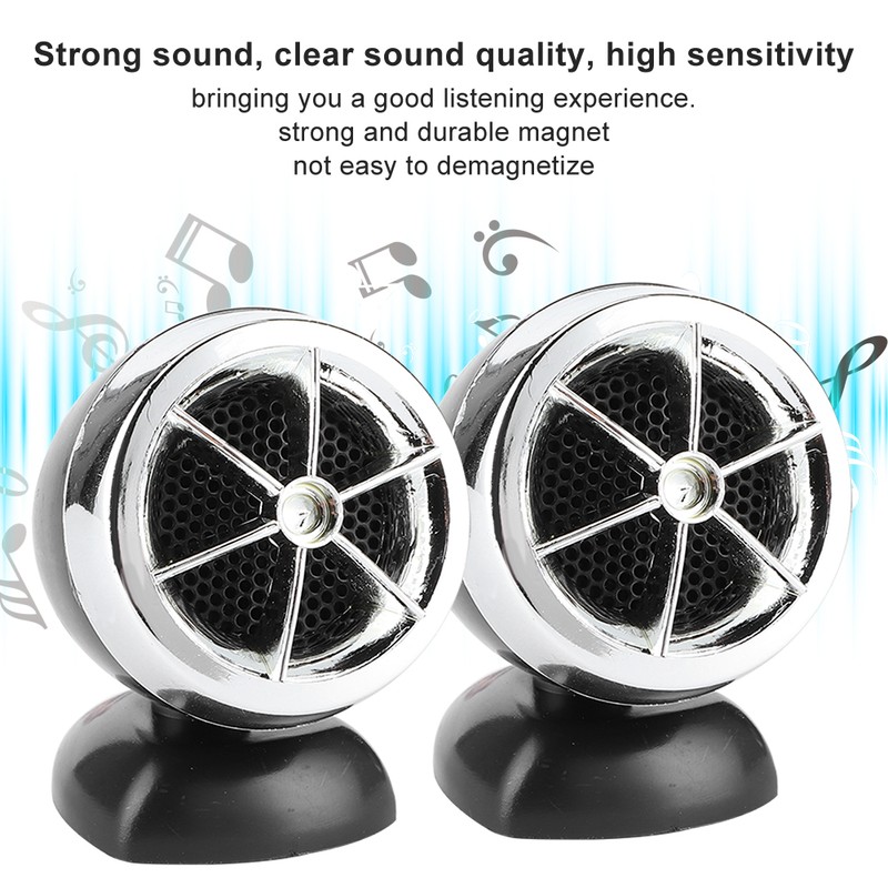1200W 12V Tweeter Mini Horn Music Dome Loudspeaker for Car