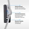 Clamcleat Safety Clamp for Awning Rope 4-6 mm CL257 Rudder