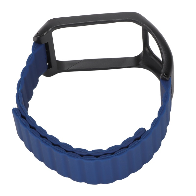 Silicone Magnetic Watch Band Watch Replacement Strap Adjustable Watch Wristband
