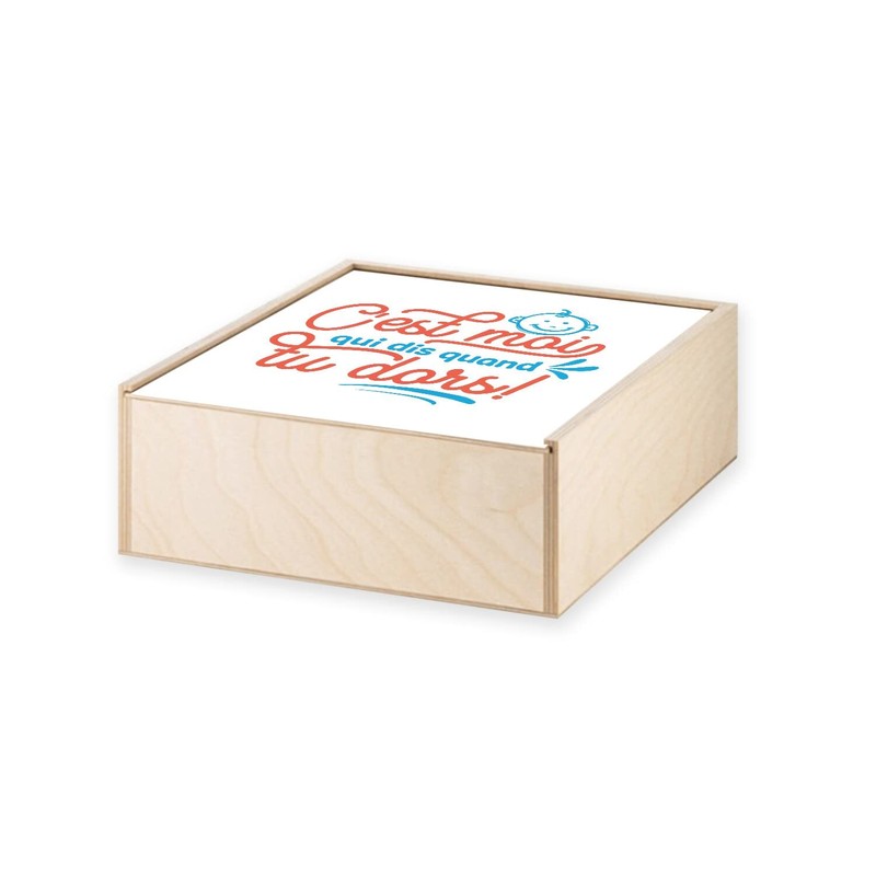 Fabulous Wooden Box - C'est Moi Qui Dis Quand Tu