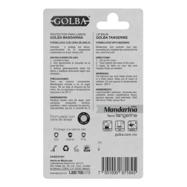 Balsamo Labial Golba Mandarina 4.5g
