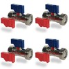 Aumix 15mm x ¾ inch Straight Washing Machine/Dishwasher Isolation Valve