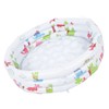 Inflatable Kiddie Pool PVC 31.5 Inch Cartoon Dinosaur Round Outdoor