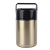 1000ml Stainless Steel Vacuum Thermos Lunch Box Smoldering Mug Insulated