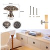 ShipeeKin 6 x Retro Antique 30 mm Furniture Knobs Drawer