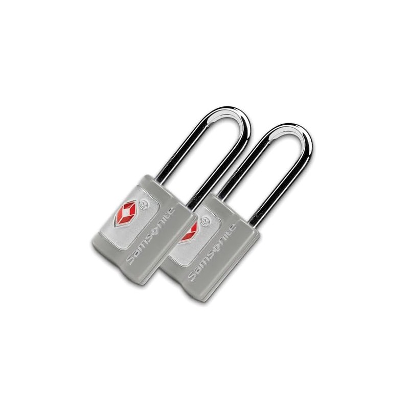 Samsonite TSA Key Lock, Light Grey, Pack of 2