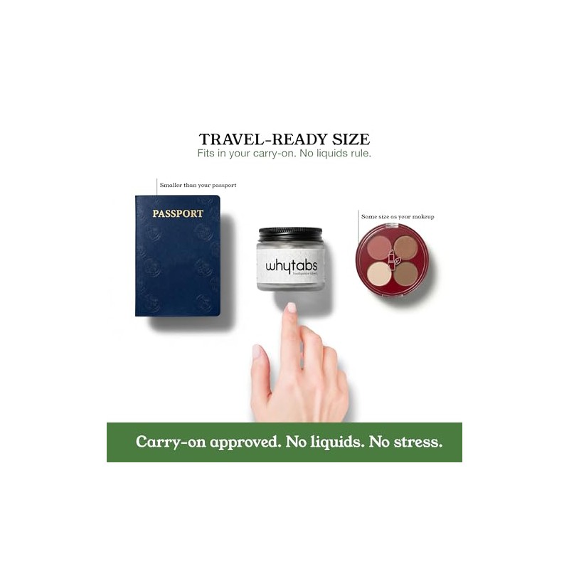 WhyTab Tootpaste Tablets (WhyTabs Plus)