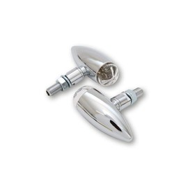 HIGHSIDER LED Indicator Micro Bullet Chrome-Plated