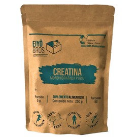 Eiyo Bros Creatina Monohidratada pura en bolsa 100% biodegradable