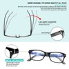 SIGVAN Reading Glasses 5 Packs Blue Light Blocking Eyeglasses Quality