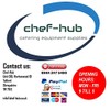CHEF-HUB Stainless Steel Third Size 1/3 Gastronorm Hotel Pan, Food