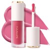 FOCALLURE Silky Cream Liquid Blush,Leaving a Matte Dewy Makeup Look,Easy
