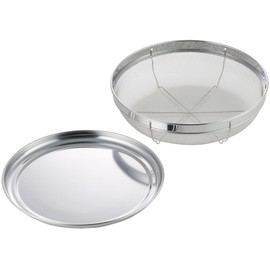 Yoshikawa SH6452 Monkey & Tray Set, 9.8 inches (25 cm), Silver, Esophagus, Made in Japan