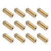 12Pcs Standoff Screws Stainless Steel Electroplated Brushed Gold Advertising Nails