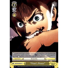 Weiss Schwarz - "Titan's Power" - AOT/S35-E027 - U (AOT/S35-E027) - Attack on Titan Booster Pack