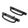 DECEBALUS Offset Position Sliding Patio Glass Door Handle Set with