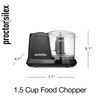 Proctor Silex Durable Electric Vegetable Chopper & Mini Food Processor