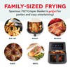 DASH 7qt Clear View Digital Air Fryer - Forged Iron