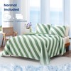 Snuggle Sac Mediterranean Stripe Cooling Comforter Queen Size Set, Q-Max