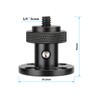 CAMVATE 1/4"-20 Aluminum Male Thread Screw Mount with Wall/Desk Mount,