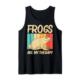 Cute Frog Design For Men Women Toad Catcher Pet Animal Lover Tank Top