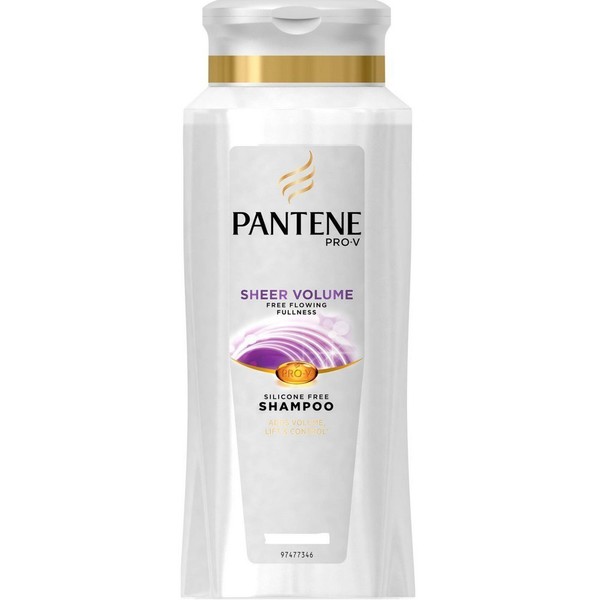 Pantene Pro-V Sheer Volume Free Flowing Fullness Shampoo 12.60 oz (Pack of 4)