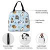 Nmbvcxz Cute Cats Lunch Box Insulated Lunch Bags for Women