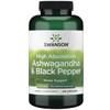 Swanson High Absorption Ashwagandha & Black Pepper - Featuring Bioperine