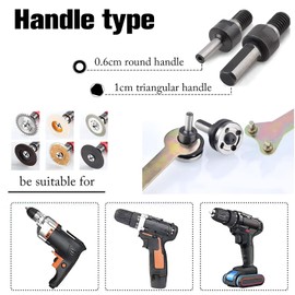 8 Stück 125mm Winkelschleifer Zubehör, Handbohrmaschine Conversion Rod Connecting Adapter Set, inklusive Flex Schlüssel und Flanschschlüssel, für Schleif- und Schneidarbeiten