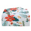JSD 3 Piece Red Poinsettia Floral Sheet Set Twin, Soft