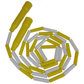 Epic Plastic Segmented Jump Rope 6' To 30' Long (Each) Yellow/White 7 FEET